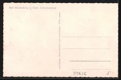 AK Bad Rastenberg i. Thür., Schwimmbad