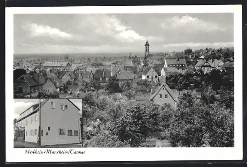AK Hofheim-Marxheim /Taunus, Gasthaus zum Adler, Inh. Alfred Heislitz