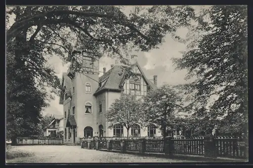AK Langebrück, Partie Kurhaus