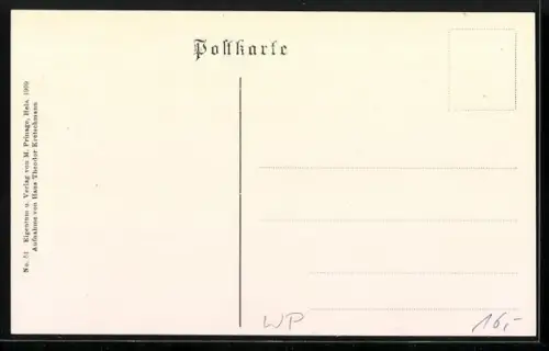 AK Hela, Hafen mit Blick zur Kirche