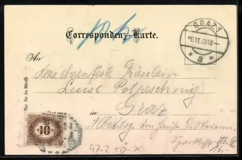 AK Graz, Studentenwappen Deutscher akademischer Gesangverein