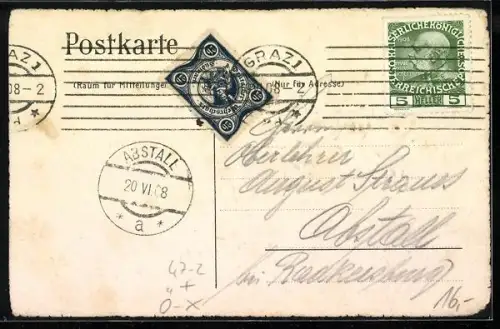 AK Graz, Deutscher akademischer Gesangverein, Studentenwappen