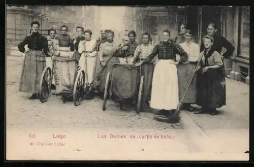 AK Liége, Les Dames du corps de balai