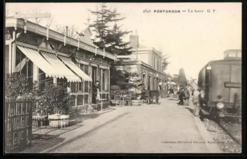 AK Pontorson, La Gare
