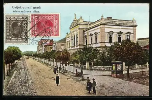 AK Osijek, Gornji grad, Aleksandrova ulica