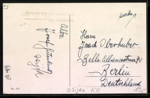 AK Osijek, Gornji grad, Aleksandrova ulica