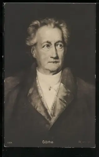 AK Portraot von Goethe