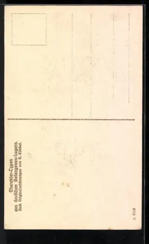 Künstler-AK Kriegsgefangener russischer Artillerist
