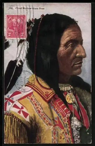 AK Chief Hollow Horn Bear, Häuptling
