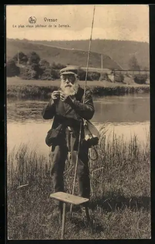 AK Vresse, Le plus vieux pêcheur de la Semois