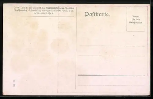 AK Wenn alle untreu werden..., Studenten mit Fahne