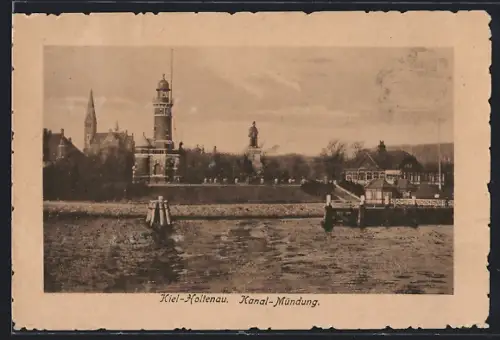 AK Kiel-Holtenau, Kanal-Mündung