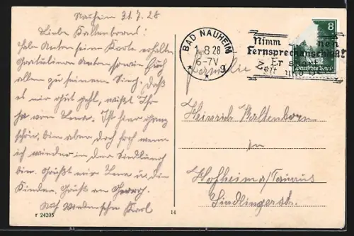 AK Bad Nauheim, Gradierwerk, Bonifatiuskirche