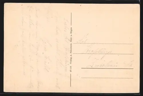 AK Binz a. Rügen, Seebrücke vom Dampfer aus