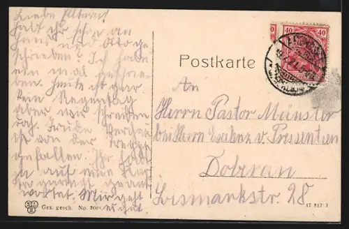 AK Arendsee / Ostseebad, Am Strand mit Dampferbrücke