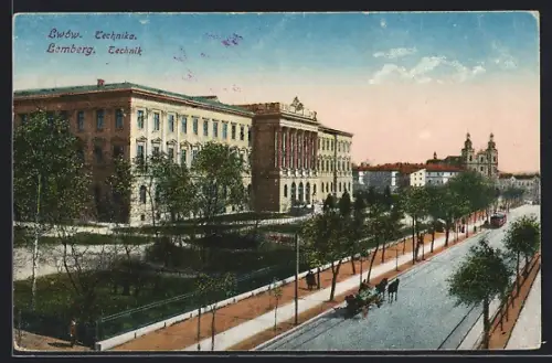 AK Lemberg, Technikum mit Strassenpartie
