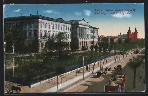 AK Lwów-Lemberg, Sapieha Gasse