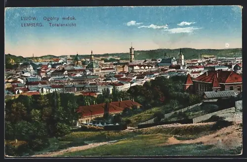 AK Lemberg-Lwow, Totalansicht