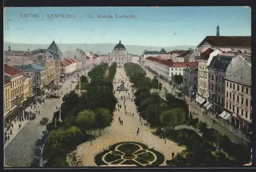AK Lwów, Ul. Karola Ludwika