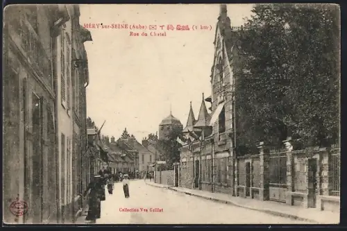 AK Méry-sur-Seine /Aube, Rue du Châtel
