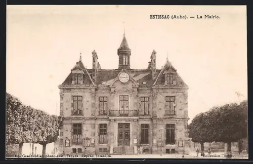 AK Estissac /Aube, La Mairie