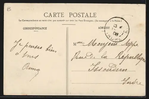 AK Dampierre-de-l`Aube, Le Château majestueux avec tours et bâtiment annexe