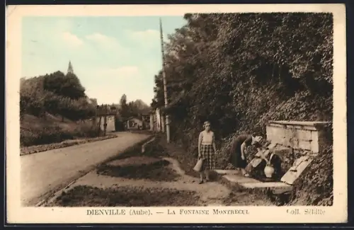 AK Dienville /Aube, La Fontaine Montrecul