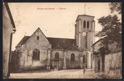 AK Celles-sur-Ource, L`Église