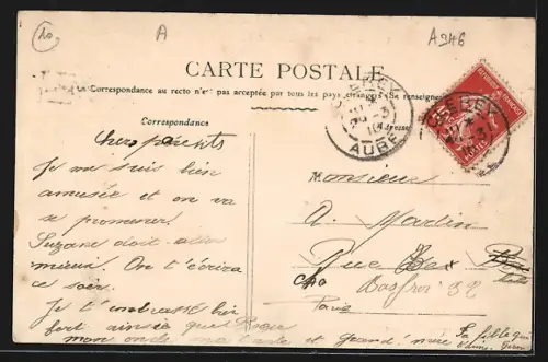 AK Clérey /Aube, Château de Courcelles