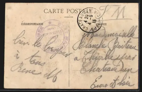 AK Arcis-sur-Aube, La Caisse d`Épargne, imposant édifice de style classique