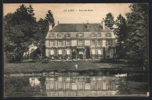 AK Bar-sur-Aube, Le Jard et son étang paisible