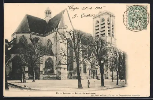 AK Troyes, Église Saint-Nizier