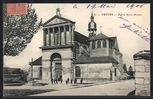 AK Troyes, Église Saint-Martin