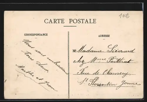 AK Troyes, La Préfecture