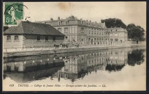 AK Troyes, Collège de Jeunes Filles, Groupe scolaire des Jacobins