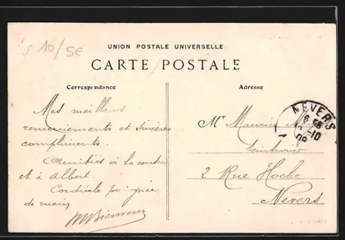 AK Troyes, La Préfecture