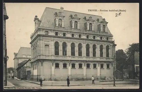 AK Troyes, Pavillon Audiffred, Musée