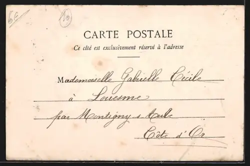 AK Troyes, Port aux Bois et canaux avec maisons à colombages