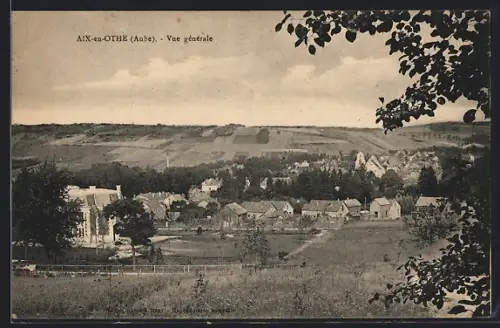 AK Aix-en-Othe /Aube, Vue générale