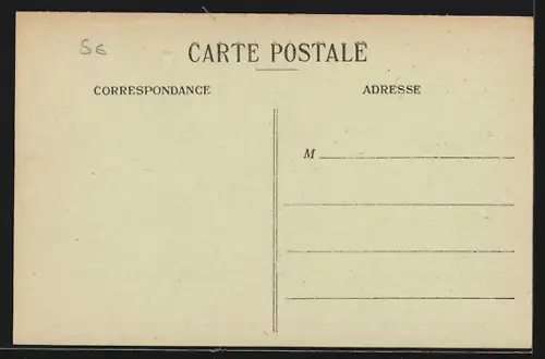 AK Mailly, Infirmerie du camp avec soldats devant le bâtiment