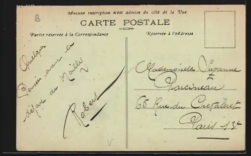 AK Mailly, Préparation à la Revue au camp de Mailly