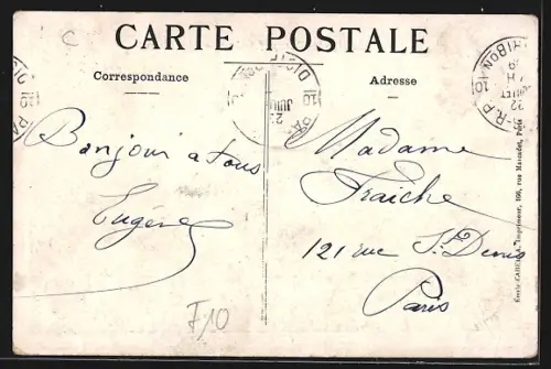 AK Mailly-le-Camp /Aube, La Gare