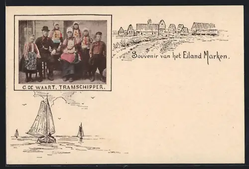AK Eiland Marken, C. De Waart, Tramschipper