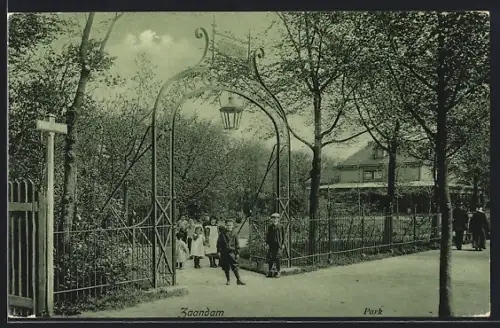 AK Zaandam, Partie im Park