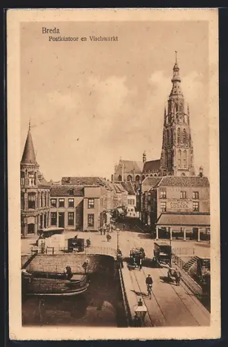 AK Breda, Postkantoor en Vischmarkt