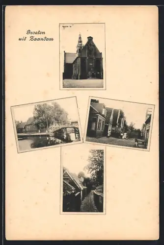 AK Zaandam, De Kerk, Een Straat