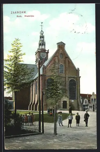 AK Zaandam, Kerk, Westzijde