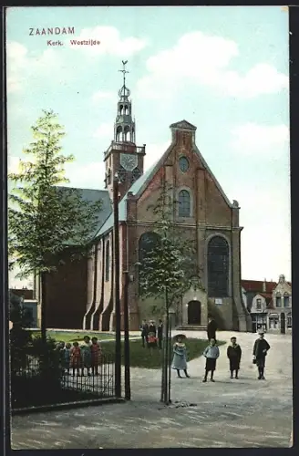 AK Zaandam, Kerk, Westzijde