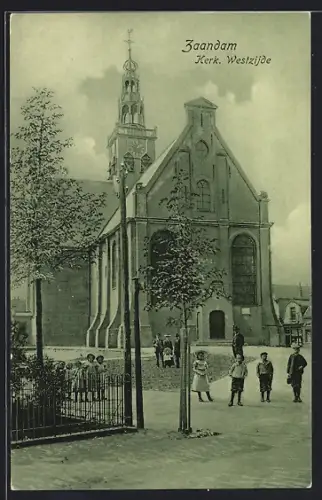 AK Zaandam, Kerk, Westzijde