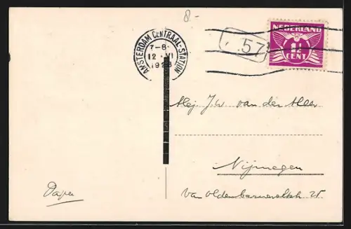 AK Zaandam, Stationsweg